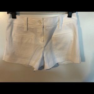 Express white stretch 2 pocket short